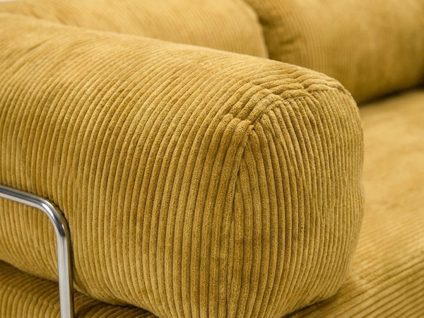 Nora Angle jaune, détail du tissu