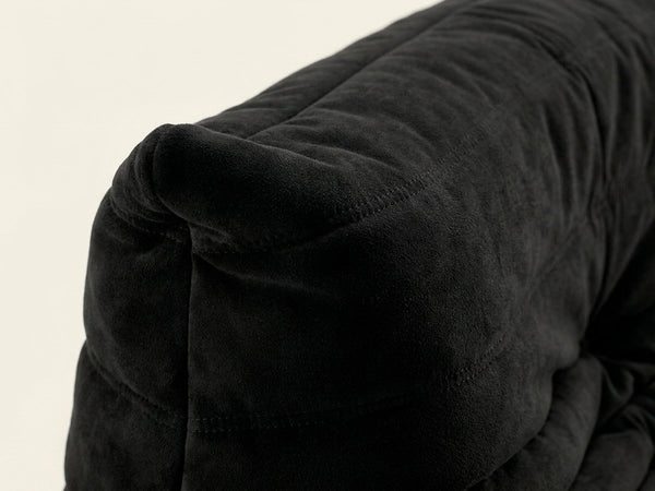 Mira Trio noir, détail du tissu