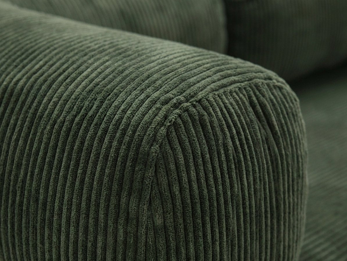 Nora Grand vert, détail du tissu