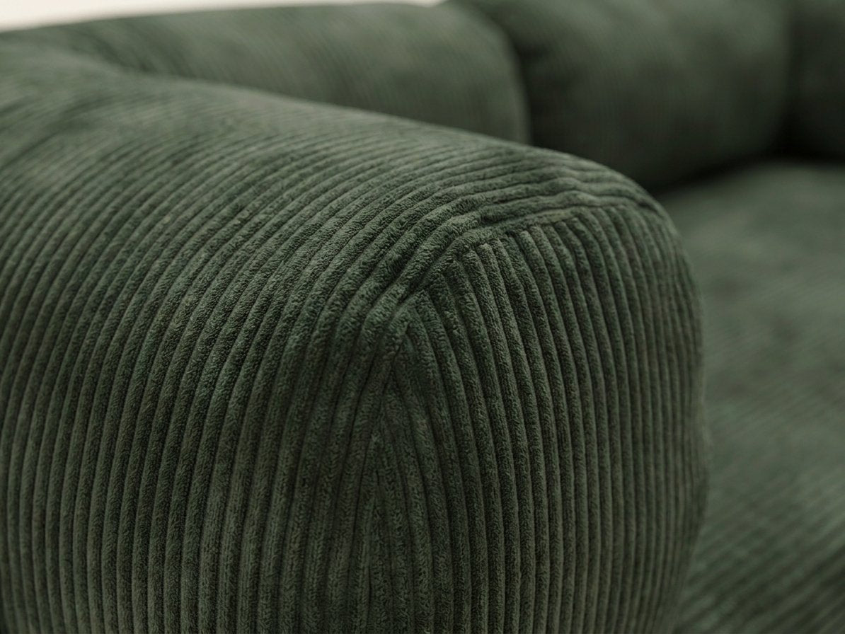 Nora Angle vert, détail du tissu