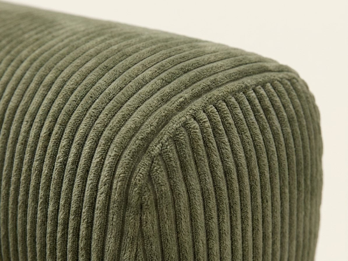 Nora Grand kaki, détail du tissu