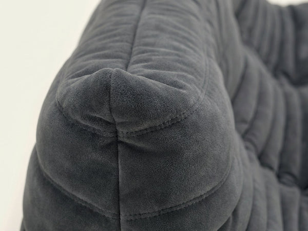 Mira Duo gris, détail du tissu