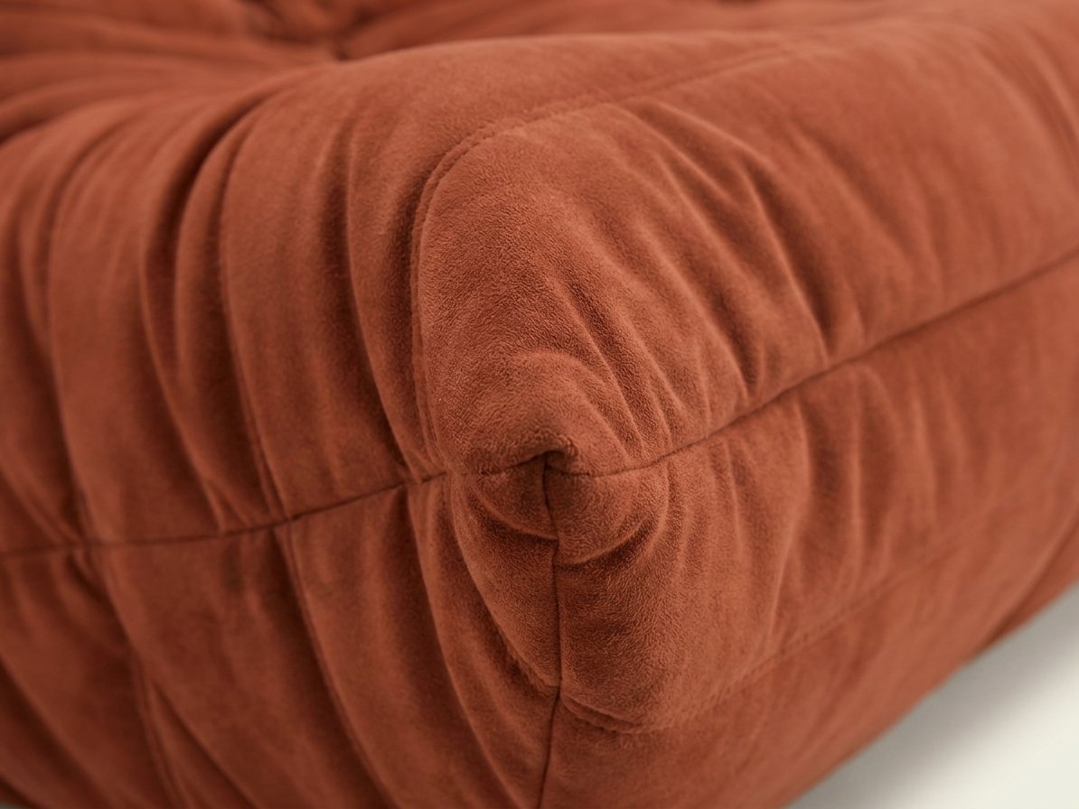 Mira Duo orange, détail du tissu