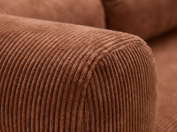 Nora Grand terracotta, détail du tissu