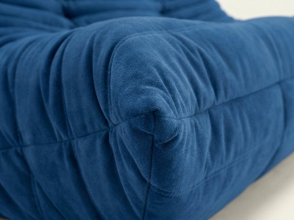 Mira Duo bleu, détail du tissu