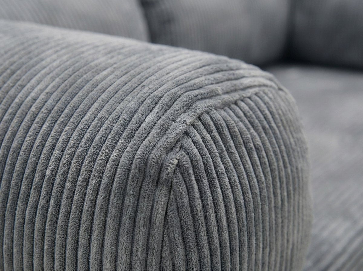 Nora Angle gris, détail du tissu