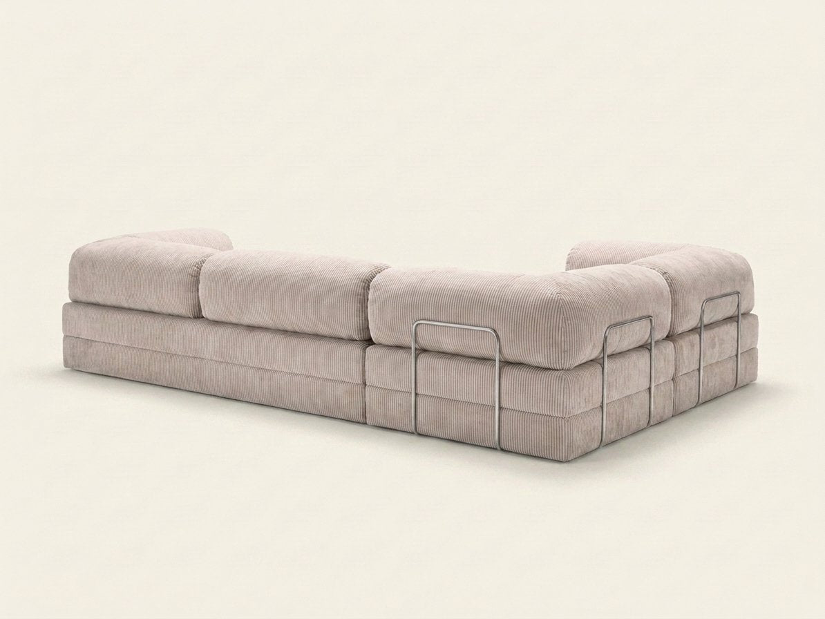 Nora Angle beige, vue de dos