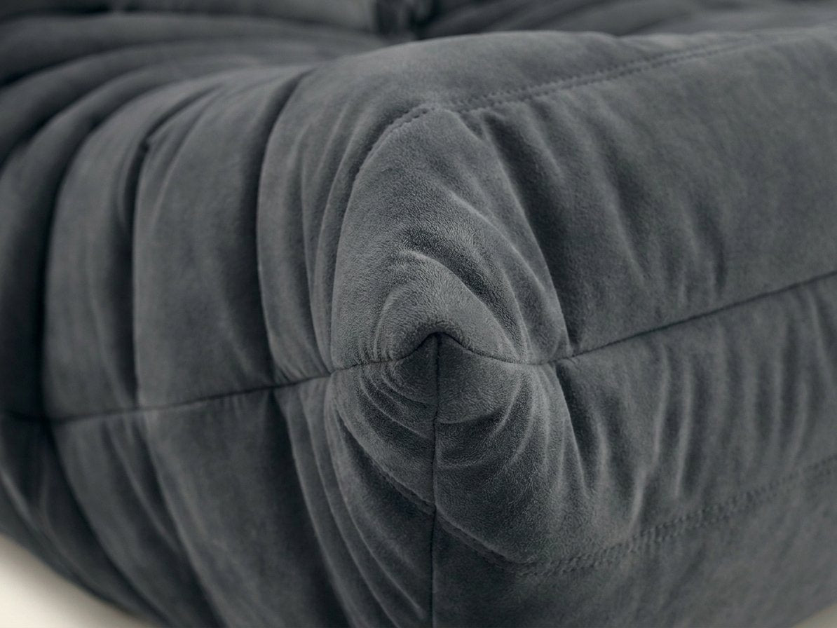Mira Trio gris, détail du tissu