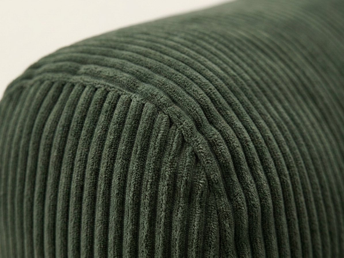 Nora vert, détail du tissu