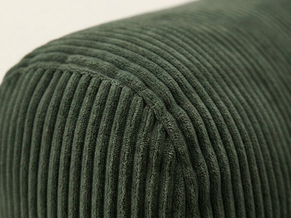 Nora vert, détail du tissu