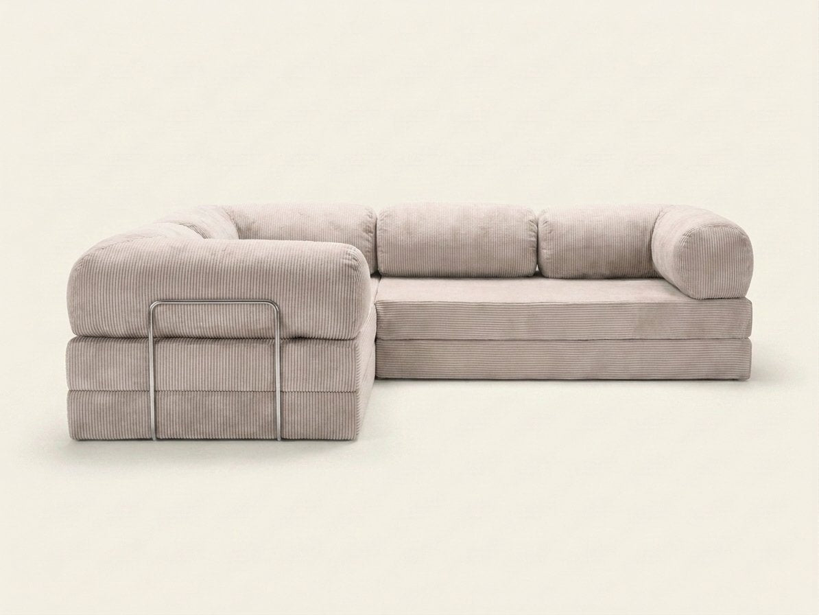 Nora Angle beige, vue de profil