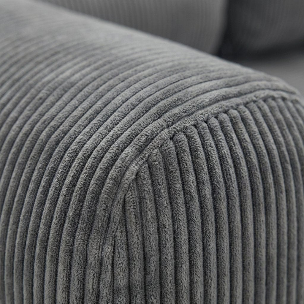 Nora Grand gris, détail du tissu