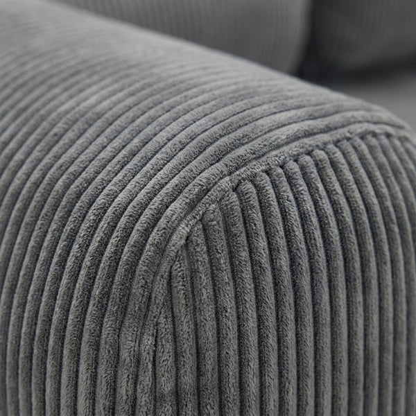 Nora Grand gris, détail du tissu