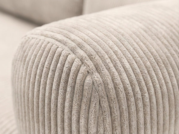 Nora Angle blanc creme, détail du tissu