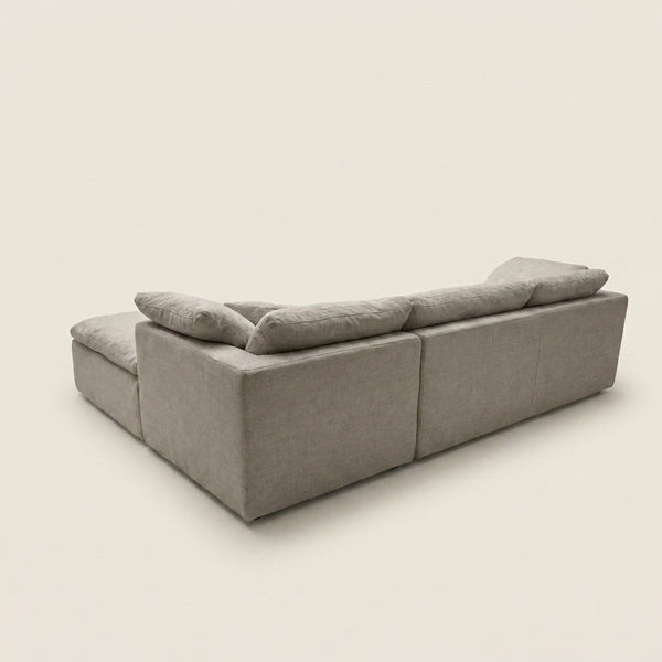 VELA canapé modulable 4 modules beige vu de dos