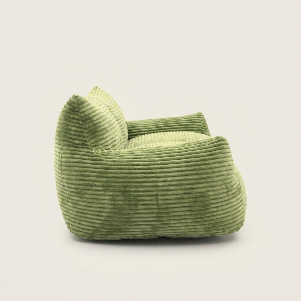 Pola Duo vert amande, vue de profil