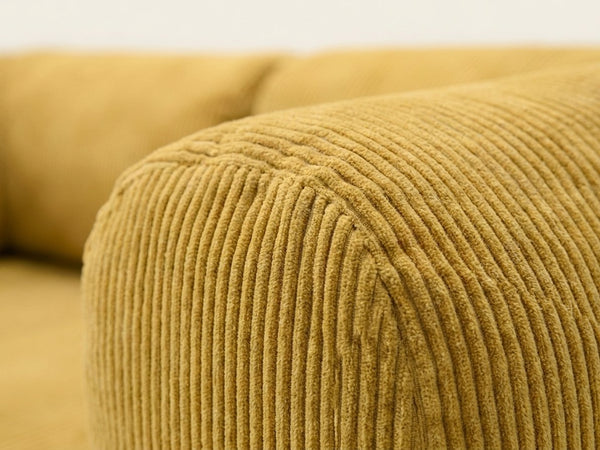 Nora jaune, détail du tissu
