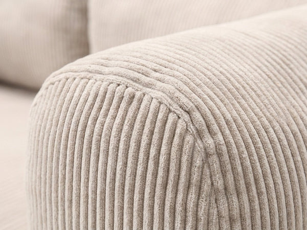 Nora blanc creme, détail du tissu