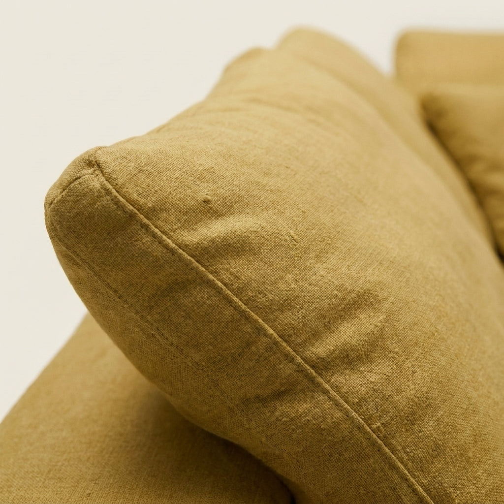 VELA canapé modulable ocre détail du tissu Wind