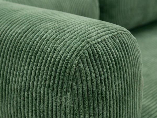 Nora Grand vert sauge, détail du tissu