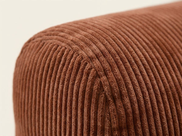 Nora terracotta, détail du tissu