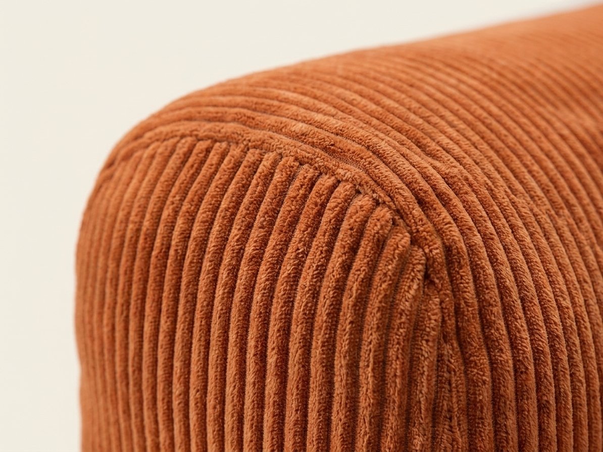 Nora orange, détail du tissu