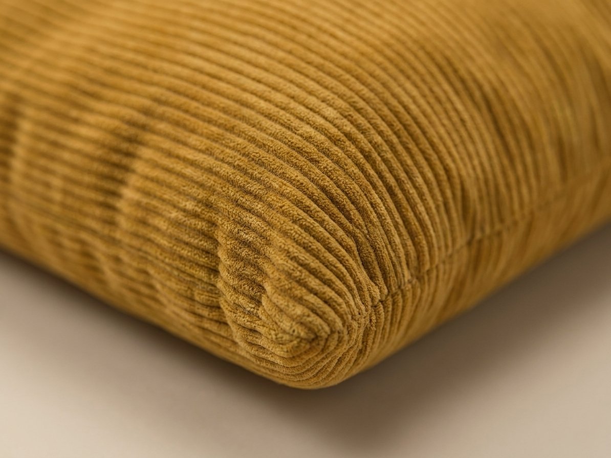 Nora moutarde, détail du tissu