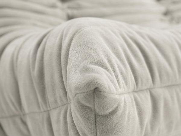 Mira Duo blanc creme, détail du tissu