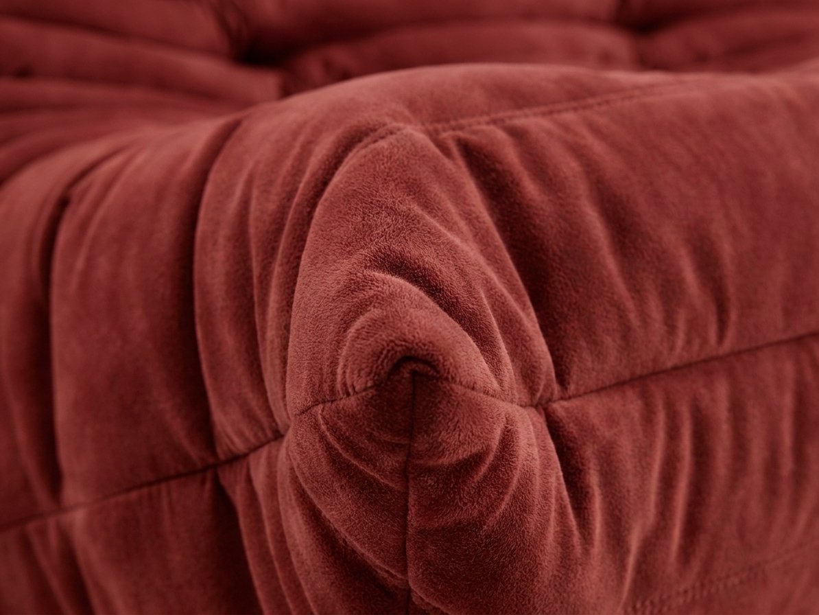 Mira Trio terracotta, détail du tissu