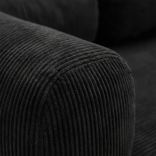 Nora Grand noir, détail du tissu